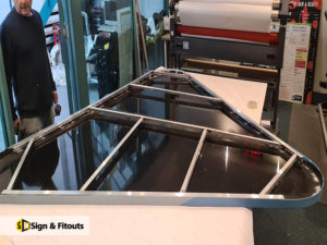 Custom sign, sign fabrication