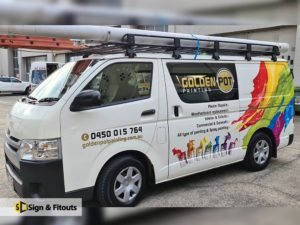 Car sticker sign, Car wrap sign,