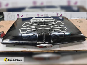 Custom sign, Neon sign, Fabricated signage