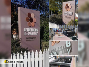 Yard sign, Pylon sign, 3D Sign