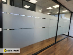 Window frosting, privacy window film, window decals