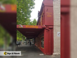 3D sign, Building sign, acrylic signage