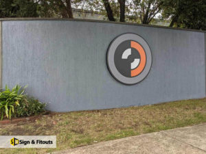 3D letter sign, Acrylic sign, Custom sign, Building signage