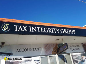 3D sign, acrylic signage, office signage