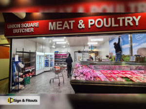 3D sign, Acrylic signage, shop sign