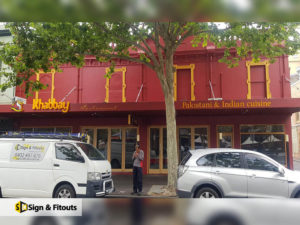 3D sign, Building sign, acrylic signage