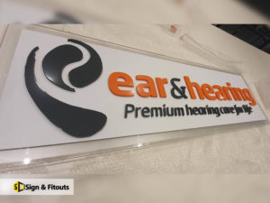 3D sign, Acrylic signage, sign fabrication