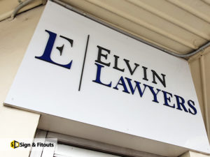 3D sign, Acrylic signage, Fascia signage