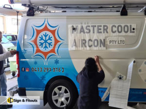 Car wrapping sign, Vehicle signage installation, Car decals