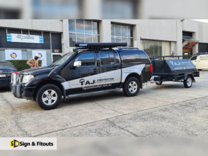 Car wrap, car graphics, vehicle signage