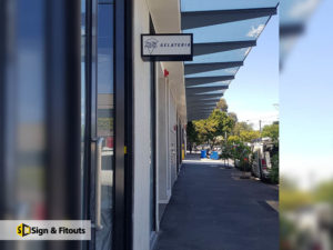 light box sign, illuminated sign, shop sign