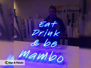 Neon signage, LED Sign, illuminated sign