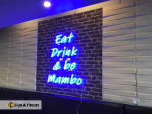 Neon signage, LED Sign, illuminated sign