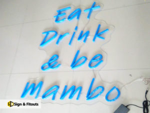 neon sign, sign fabrication, Illuminated sign