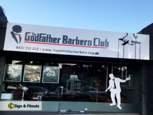 Panel Signs, shop sign, window sign