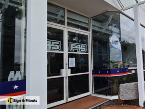 Window graphics, window decals, window sign