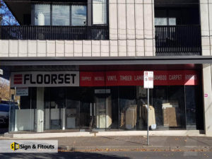 Window sign, window graphics, shop sign