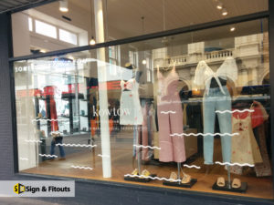 Window graphics, window decals, window sign