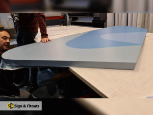 Custom sign, sign fabrication, 3D sign