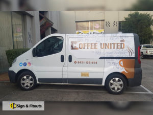Car wrap, car graphics, vehicle signage