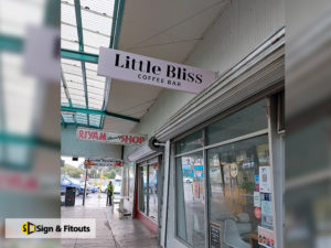 Blade sign, shop sign, wall sign