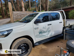 Vehicle sign, Car stickers, Car signage