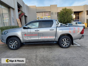 Vehicle sign, Car stickers, Car signage