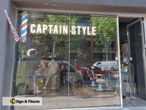 3D sign, illuminated signage, Window Sign