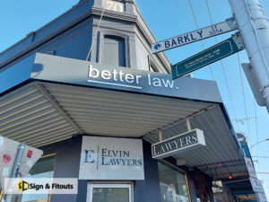 3D sign, Acrylic signage, office sign