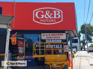 3D letter sign, Acrylic sign, shop signage