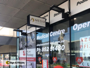 light box sign, shop signage, business sign