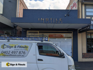 3D sign, Acrylic signage, shop sign