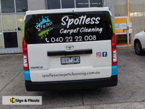 Car sticker sign, Vehicle signage, Vinyl sign writing