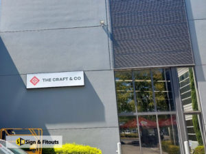 Building sign, Light box sign, Business sign