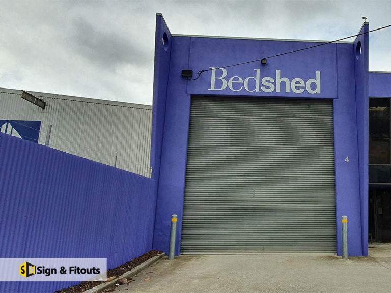 Factory sign, 3D sign, Building sign