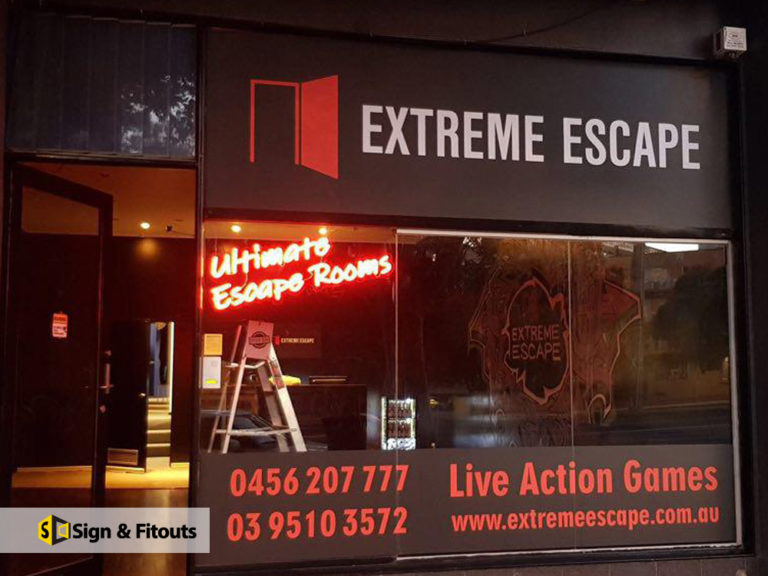 Signage Melbourne - Custom sign - Sign maker - Sign writing - Sign and Fitouts