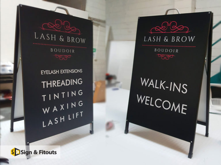 A Frame signA-Frame signs, sandwich board, sidewalk A-board sign