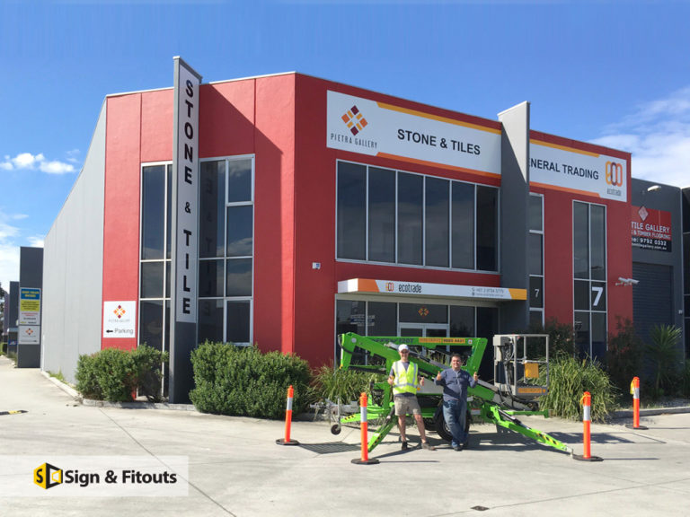 Building sign, Business signage
