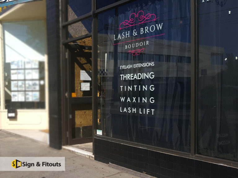 Window graphics, window decals, window sign