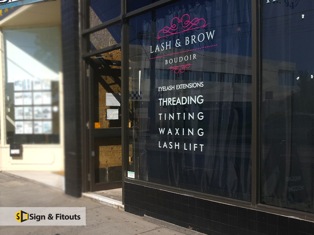 Window graphics, window decals, window sign