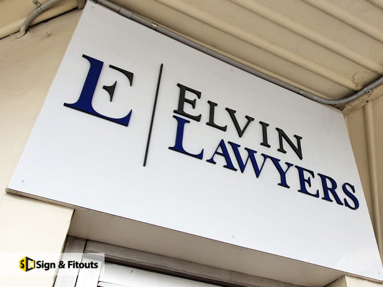 3D sign, Acrylic signage, Fascia signage