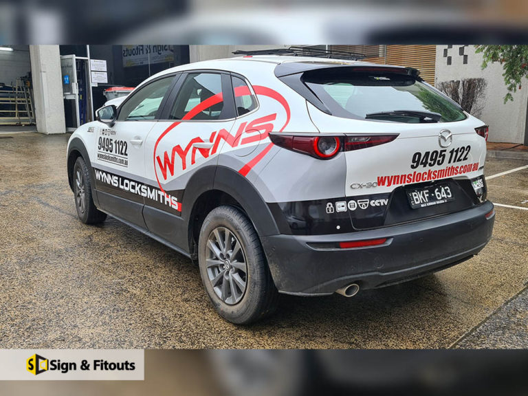 Car wrap, car graphics, vehicle signage