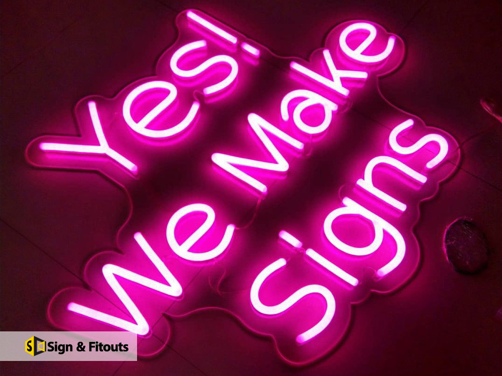 Neon sign , Custom signage