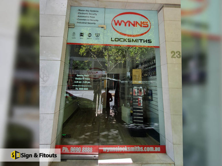 window graphics, window decals, window sign