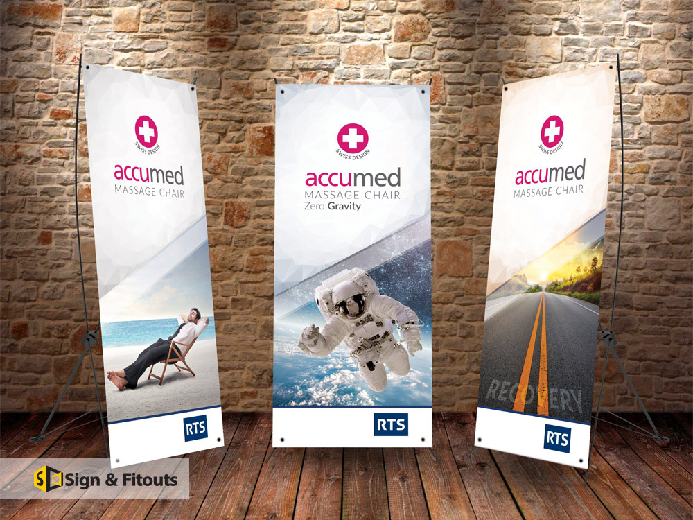 X-frame Stand, X-banner stand