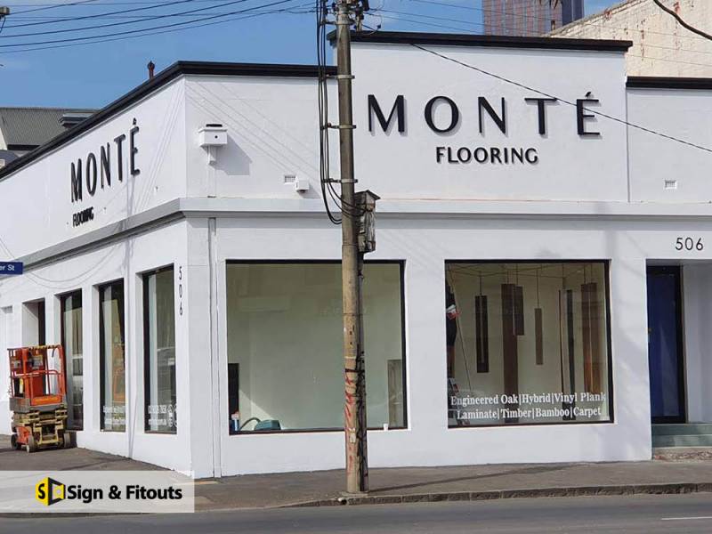 building signage, 3D letter sign, Custom sign