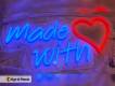 Neon sign fabrication