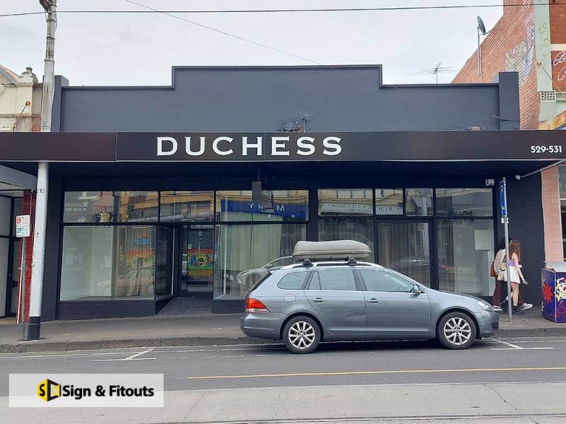 shop sign, fascia sign, business sign