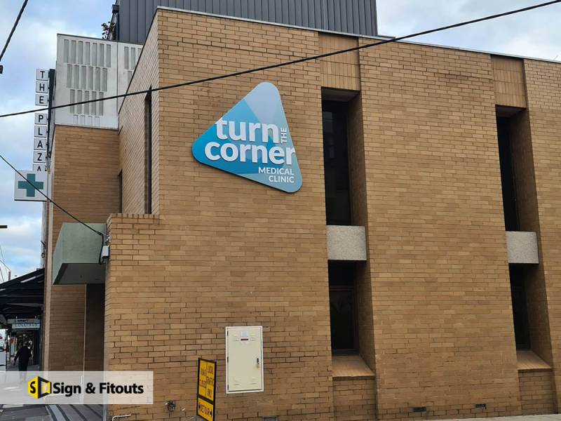 3D letter sign, Building sign, Custom sign