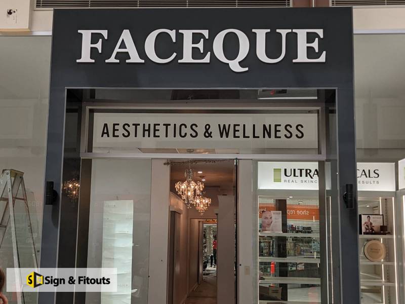 3D sign, Acrylic signage, Shop sign